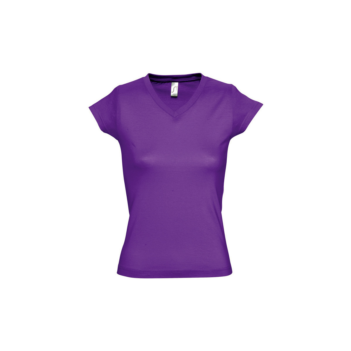 Vêtements Femme T-shirts manches courtes Sols MOON COLORS GIRL Violet