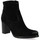 Chaussures Femme Boots Spaziozero Spazio 08 Boots cuir velours Noir