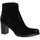 Chaussures Femme Boots Spaziozero Spazio 08 Boots cuir velours Noir