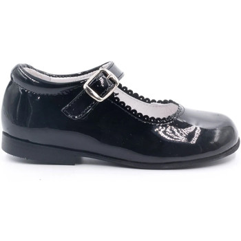 Chaussures Fille Ballerines / babies Boni & Sidonie BONI LOUISE  - Chaussure ceremonie fille Vernis Noir
