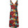Vêtements Femme Robes King Louie Robe Ginger Midi Marisol Rio Rouge 02688 Rouge