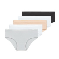 Sous-vêtements Femme Culottes & slips DIM BO ECODIM X5 Noir / Beige / Blanc / Gris / Blanc