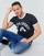 Vêtements Homme T-shirts manches courtes Le Coq Sportif ESS Tee SS N°3 M Noir / Blanc