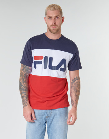 Vêtements Homme T-shirts manches courtes Fitness Fila DAY Marine / Rouge / Blanc
