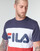 Vêtements Homme T-shirts manches courtes Fila Counter DAY Marine / Rouge / Blanc