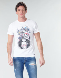 Vêtements Homme T-shirts manches courtes Deeluxe ENFIELDON Blanc