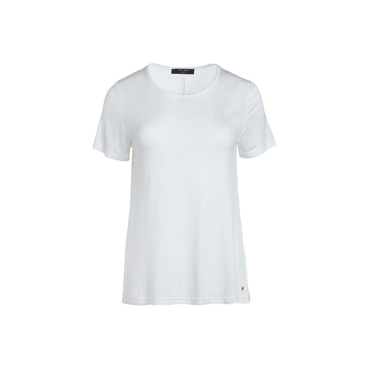 Vêtements Femme T-shirts & Polos Teddy Smith TEE Blanc