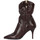 Chaussures Femme Low boots Elvio Zanon COBRINO PRUGNA Rouge
