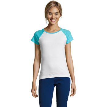 Vêtements Femme T-shirts manches courtes Sols MILKY BICOLOR SPORT Multicolor
