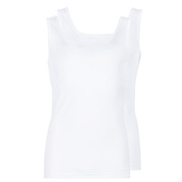Vêtements Homme Débardeurs / T-shirts sans manche Athena COTON BIO X2 Blanc