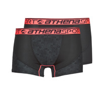 Sous-vêtements Homme Boxers Athena RUNNING X2 Noir / Bicolore