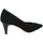 Chaussures Femme Votre ville doit contenir un minimum de 2 caractères Escarpins cuir velours Noir