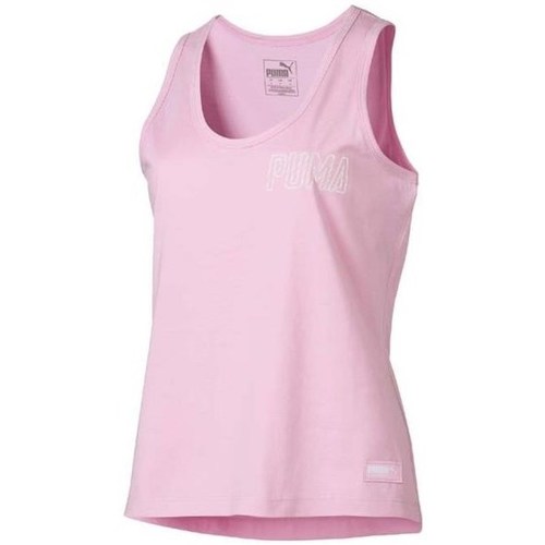 Vêtements Femme T-shirts manches courtes Puma Athletics Tank Rose