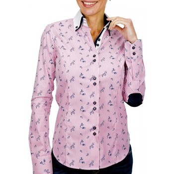 Vêtements Femme Chemises / Chemisiers Andrew Mc Allister chemise a coudieres melbourne rose Rose
