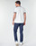 Vêtements Homme T-shirts manches courtes Fred Perry TAPED RINGER T-SHIRT Blanc