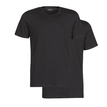 Vêtements Homme T-shirts manches courtes HUGO T-Shirt RN 2 packs Noir