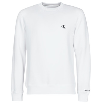 Vêtements Femme Sweats Calvin Klein Jeans CK ESSENTIAL REG CN Blanc