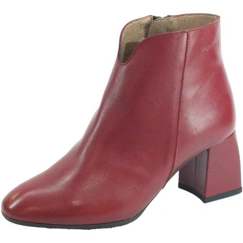 Chaussures Femme Low boots Wonders boutique de vente en ligne Rouge
