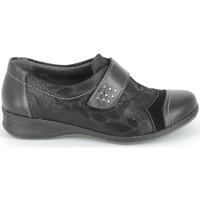 Chaussures Sandales et Nu-pieds Boissy Derby 7510 Noir Texturé Noir