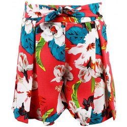 Vêtements Enfant Shorts / Bermudas Guess Short Fille Slow Pants Motif Floral Rose Rose