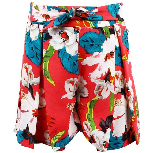 Vêtements Fille Shorts / Bermudas Guess Short Fille Slow Pants Motif Floral Rose Rose