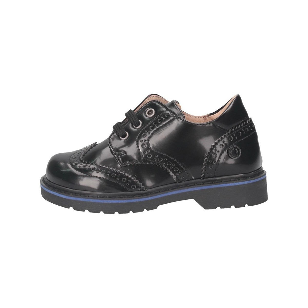 Chaussures Garçon Richelieu Walkey Y1B4-40450-0154999 French shoes Enfant Noir Noir