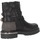 Chaussures Fille Bottines Romagnoli 4730-401 Biker Enfant Noir Noir