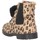Chaussures Fille Bottines Eli 1957 6235Z Bottes Enfant léopard Multicolore