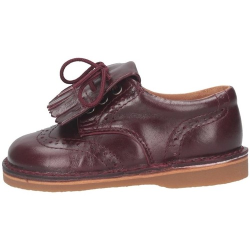 Chaussures Richelieu Enfant 89, Sarah Chofakian leather Chemisier sandals -  00 € - Eli 1957 2481 BURDEOS French shoes Enfant Edge ' Rouge