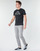 Vêtements Homme T-shirts manches courtes Kappa CROMEN SLIM noir