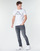 Vêtements Homme T-shirts manches courtes Kappa CROMEN SLIM Blanc