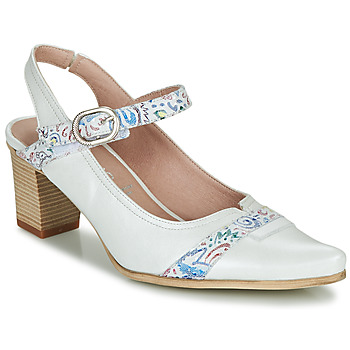 Chaussures Femme Escarpins Dorking LEA Blanc 