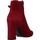 Chaussures Femme Bottines Joni 17266J Rouge