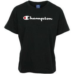 Vêtements Femme T-shirts manches courtes Champion Crewneck T-Shirt Wn's Noir