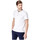 Vêtements Homme Polos manches courtes Guess T Shirt boutons Oliver Henley Blanc m82p09 Blanc