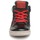 Chaussures Garçon Boots Kickers basket ville montante wazabi Rouge