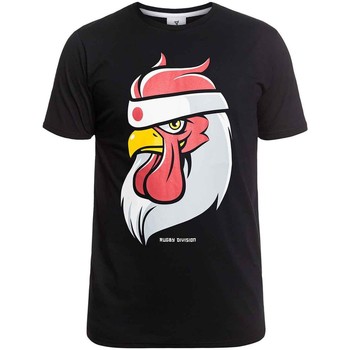 Vêtements Homme T-shirts & Polos Rugby Division T-SHIRT RUGBY ROOSTER - RUGBY Noir