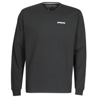 Vêtements Homme T-shirts manches longues Patagonia M'S L/S P-6 LOGO RESPONSIBILI-TEE Noir