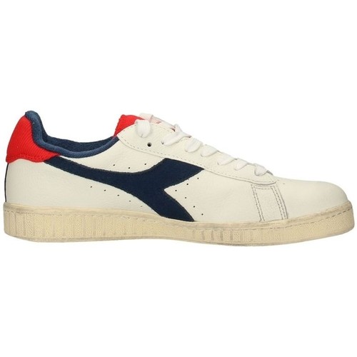 Chaussures Homme Baskets c0657 Diadora GAME L LOW USED Blanc