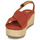 Chaussures Femme Sandales et Nu-pieds Elue par nous GESIEL Rouge