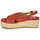 Chaussures Femme Sandales et Nu-pieds Elue par nous GESIEL Rouge