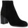 Chaussures Femme Boots Bruno Premi Boots cuir velours Noir