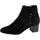 Chaussures Femme Boots ASRA Samara gladiator sandals in black leather Bottine Talon Noir