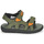 Chaussures Garçon Sandales et Nu-pieds Timberland PERKINS ROW 2-STRAP Vert / Orange