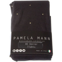 Sous-vêtements Femme Collants & bas Pamela Mann Collant chaud - Nylon - Ultra opaque - Gold studs Noir