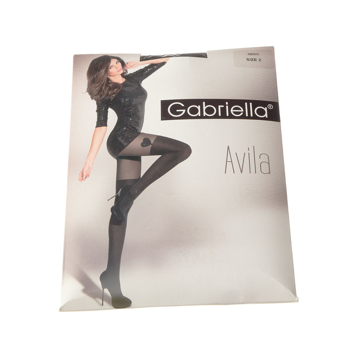 Sous-vêtements Femme Collants & bas Gabriella Collant fin - Semi opaque - Avila Noir