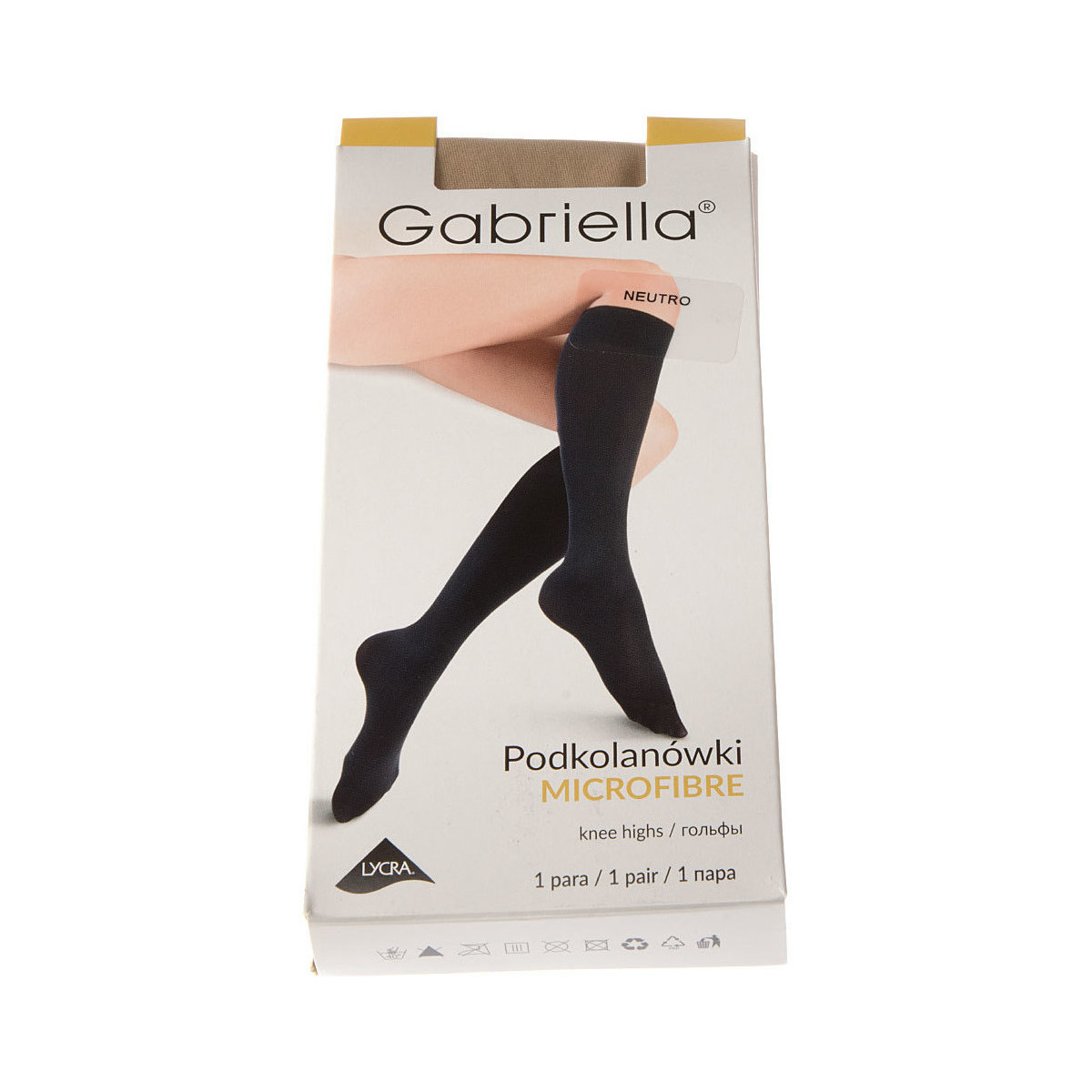 Sous-vêtements Femme Collants & bas Gabriella Mi bas - Knee highs microfibre Beige