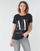 Vêtements Femme T-shirts manches courtes Armani Exchange HELIEK Noir