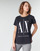 Vêtements Femme T-shirts manches courtes Armani Exchange HELIEK Noir