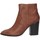 Chaussures Femme Bottes ville Exé Shoes Exe' RIO-477 Texano Femme bronzage Marron